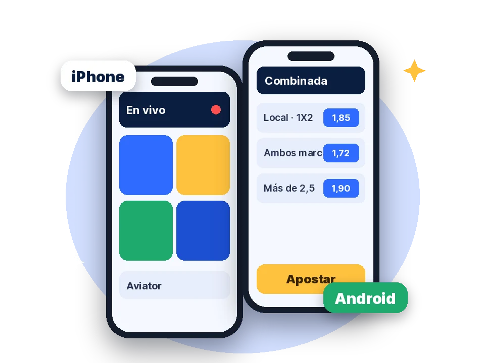 App de Paripesa para Android e iPhone