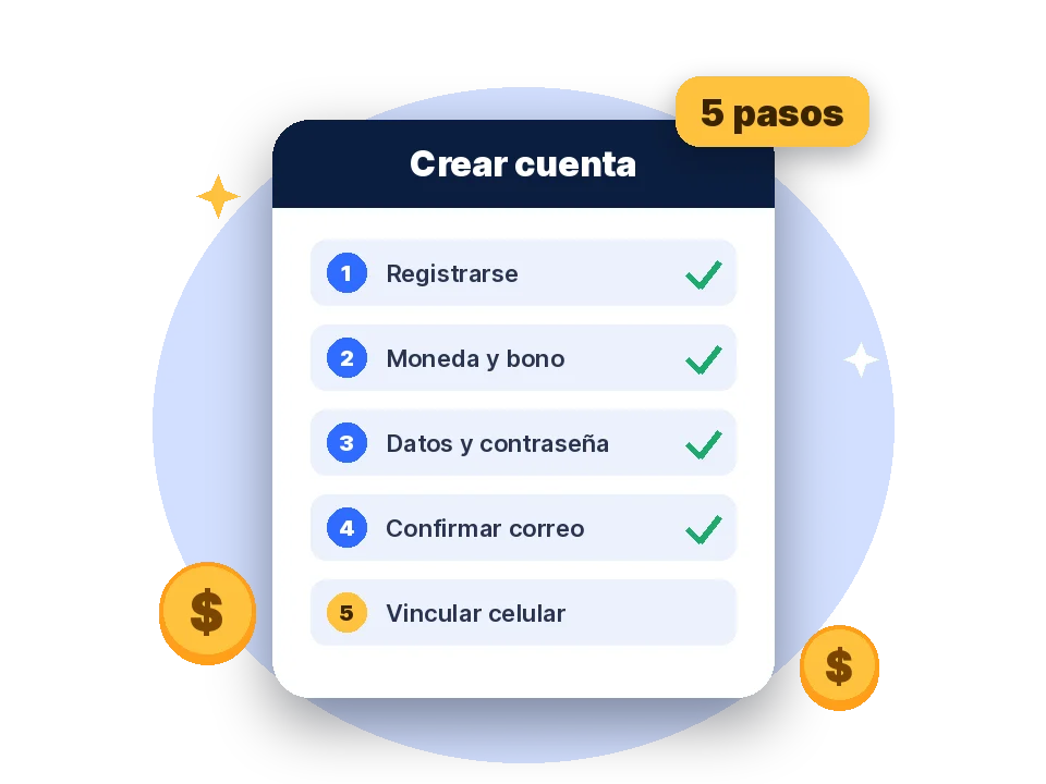 Registro en Paripesa en 5 pasos